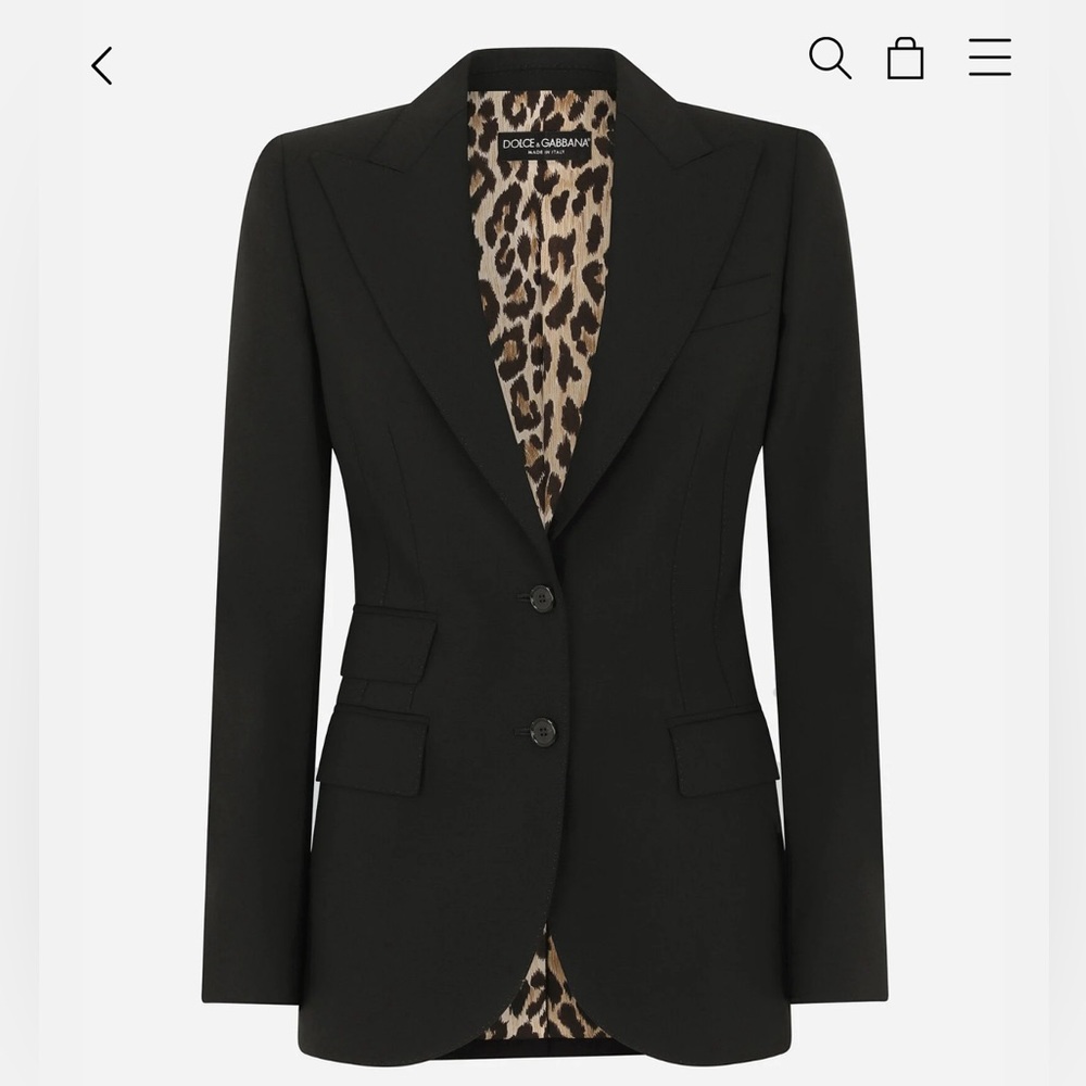 Dolce&Gabbana’s Turlington jacket